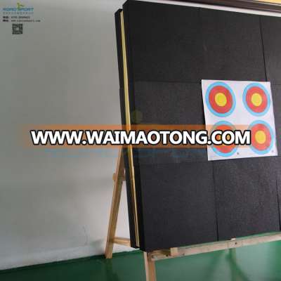 Self healing 9 pieces assembled foam archery target for international competition